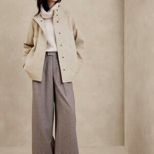 Banana Republic Beige Women's Knit Coat